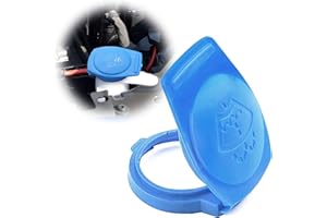 Bestmoy Washer Fluid Cap for Car Windshield, OEM#3Q0955455 Replacement Windshield Wiper Fluid Cap, Water Bottle Cover for Car