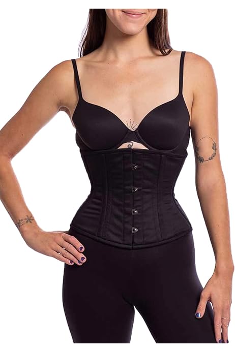 おすすめ】 Kurage Leather Under Clothing, Bust Real Leather Corset