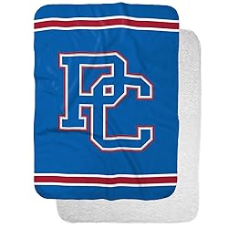 Presbyterian College Primary Logo Stripes Sherpa