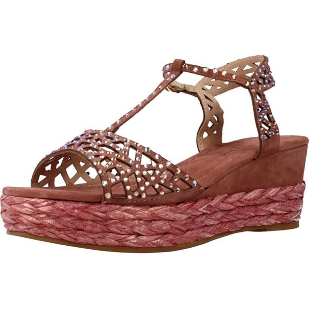 Alma en Pena Sandalen/Sandaletten, Farbe Pink, Marke, Modell Sandalen/Sandaletten Rafia Pink
