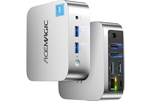 ACEMAGIC Mini PC Win11 Pro, Ιntel N95(up to 3.40GHz) Mini Computer, 16GB RAM 512GB SSD Desktop Computers, Micro PC Support 4K