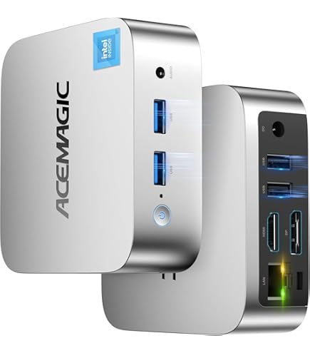 ACEMAGIC Kron Mini K1 Mini PC, AMD Ryzen 7 5700U up to 4.3