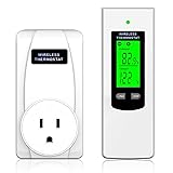 Hycency Programmable Wireless Plug in Thermostat
