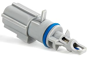 BROODAY Intake Air/Charge Air Cooler Temperature (IAT/CACT) Sensor Motorcraft Fit for 2011-2017 6.7L Power Stroke F-250, F-350, F-450 and F-550 Engines 4R8Z12A697A, DY1146