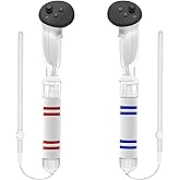 YOGES Gorilla Tag Long Arms Compatible with Meta Quest 3S/ Quest 3/ Oculus Quest 2/ Quest Pro/Rift S Controller, Beat Saber Handle Attachments VR Sticks Dual Extensions Grips for Playing VR Games