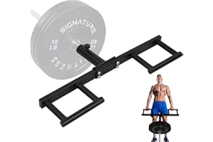 Fitvids Viking Press Landmine Handle, Landmine Attachment Fits 2-Inch Olympic Barbell, Heavy Duty Iron Made Home Gym Equipment Workout for Shoulder Press, Row, Squat, Deadlift