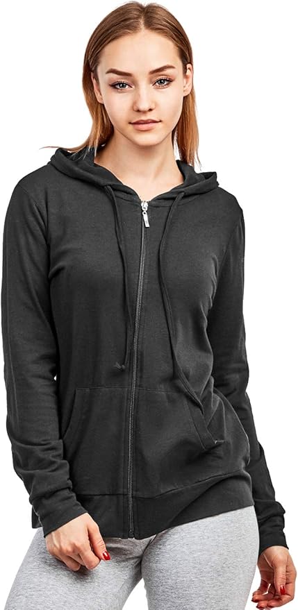 cotton zip up jacket no hood