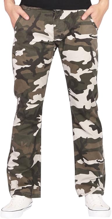 camo cargo pants amazon