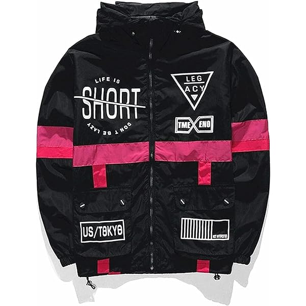 Cottonhood Adult Reflective Jacket, Water-Resistant 1/4 Zip Anorak