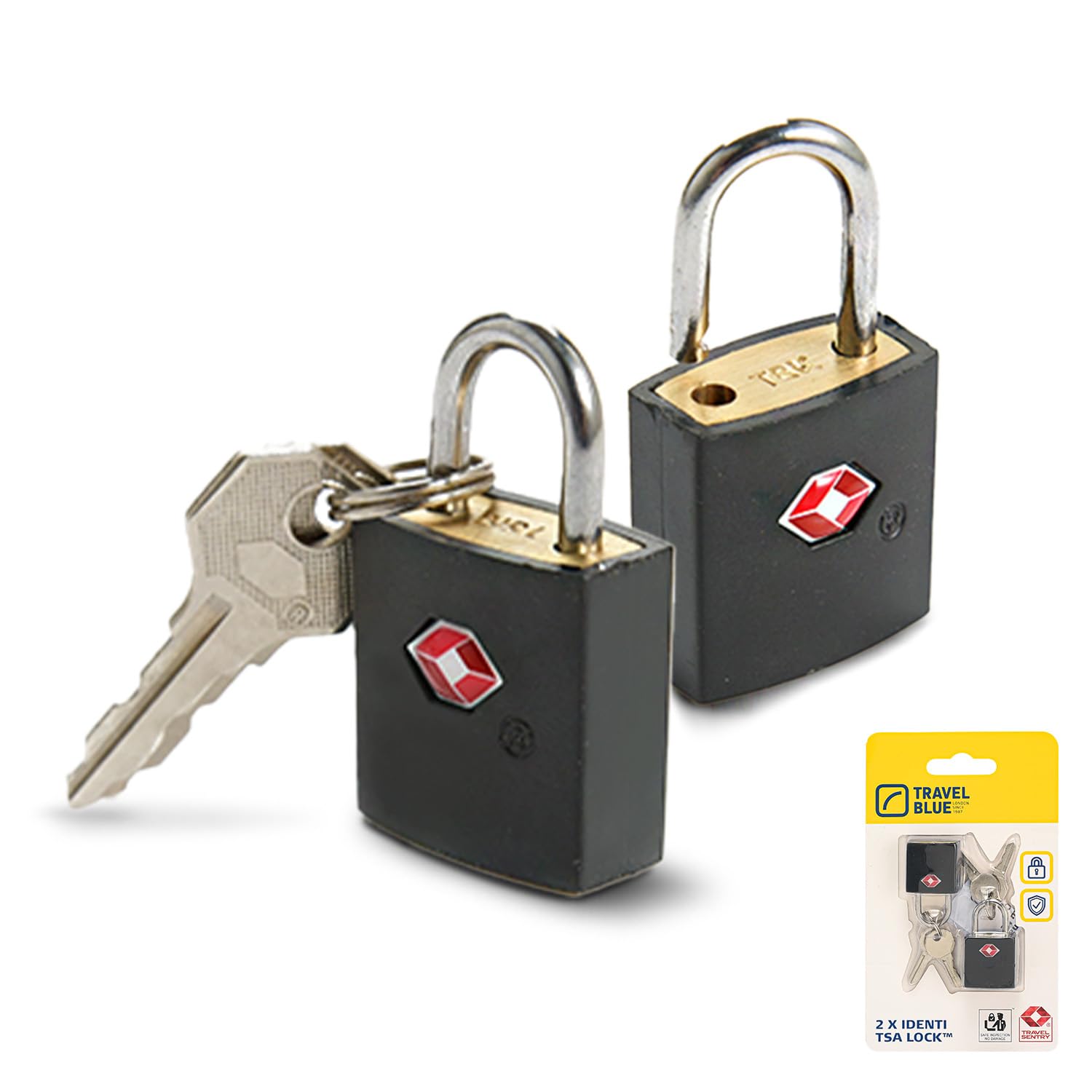 Travel Blue 2 x TSA Identi Locks