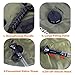 Sportneer Solar Camping Shower Bag, 5-gallon with Removable Hose and On-off Switch-able Shower Head