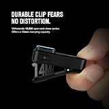 OLIGHT Oclip Rechargeable EDC Clip Light 300 Lumens USB-C Magnet Mount Black view 5