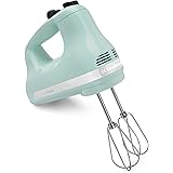 KitchenAid RKHM5IC 5-Speed Ultra Power Hand Mixer, Ice Blue (RENEWED) CERTIFIED REFURBISHED