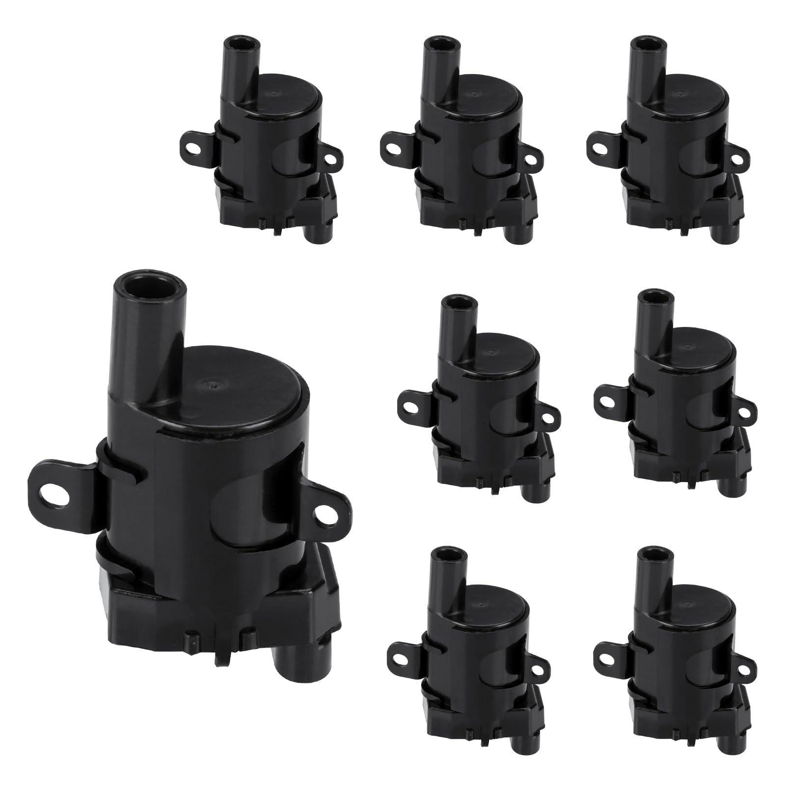Photo 1 of Set of 8 Ignition Coil Pack 4.8L 5.3L 6L Compatible with Chevy Express Silverado Tahoe Suburban, for GMC Savana Sierra Yukon XL, for Buick Rainier, for Cadillac Escalade Hummer H2 Replace UF262