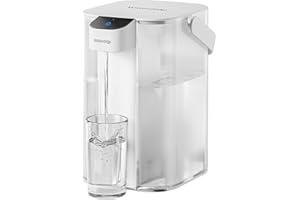 Waterdrop ED01W Electric Water Filter Pitcher, Reduce 99.6% of Lead and 45+ Impurities, 200-Gallon Rechargeable Water Dispens