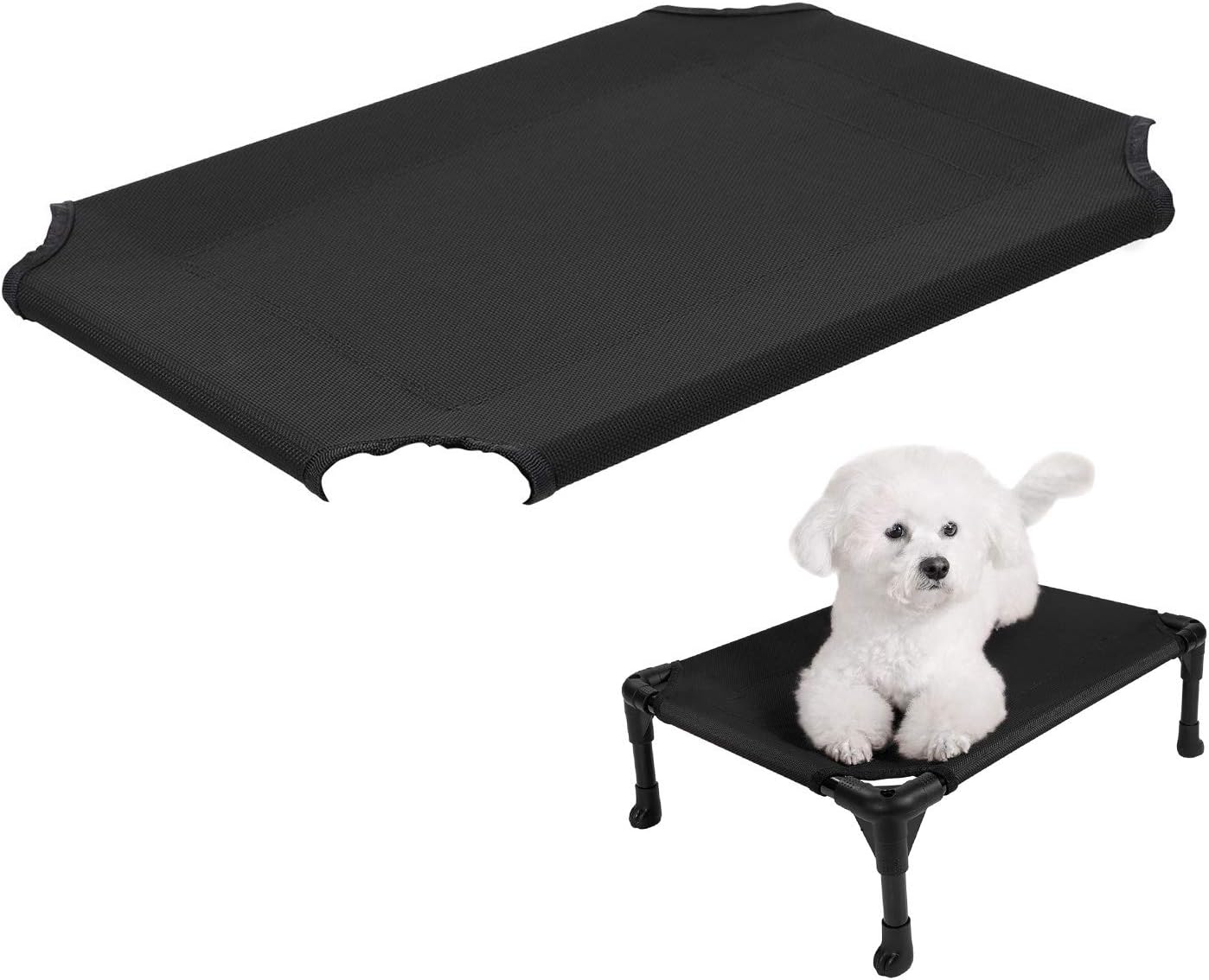 Veehoo Cooling Elevated Dog Bed Replacement Cover, Washable