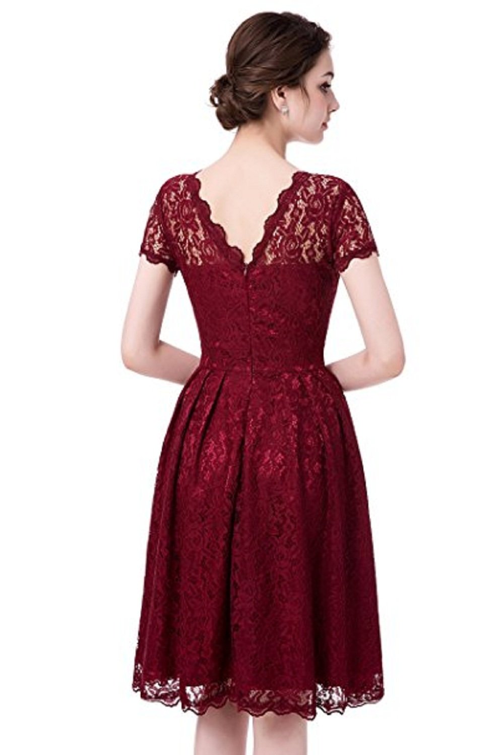 BEJG Women's Short Prom Dresses Formal Swing Party Cocktail Dresses