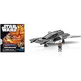Star Wars Micro Galaxy Squadron Pirate Snub Fighter Mystery Bundle - 5-Inch and 2.5-Inch Vehicles with Accessories (Amazon Exclusive)