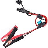 dstfuy Battery Alligator Clips,10AWG SAE Quick Release Adapter to Clip. | SAE to Alligator Clips Extension Charging Cable for Cars Motorcycles.