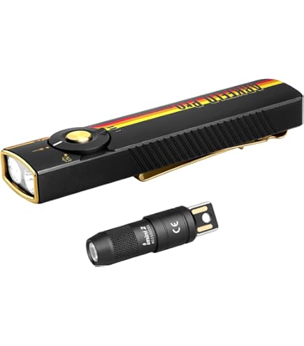 OLIGHT (オーライト) Arkfeld Pro パウエディション OLIGHT Arkfeld Pro Rechargeable EDC Flat Flashlight with