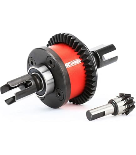 Amazon.com: RCAWD Front Rear Diff Combo Set w 40CrMo Main