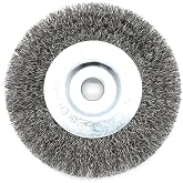 Superior Pads and Abrasives S1803 4-Inch Wire Wheel 1/2-Inch Bore Fine - 6000 RPM