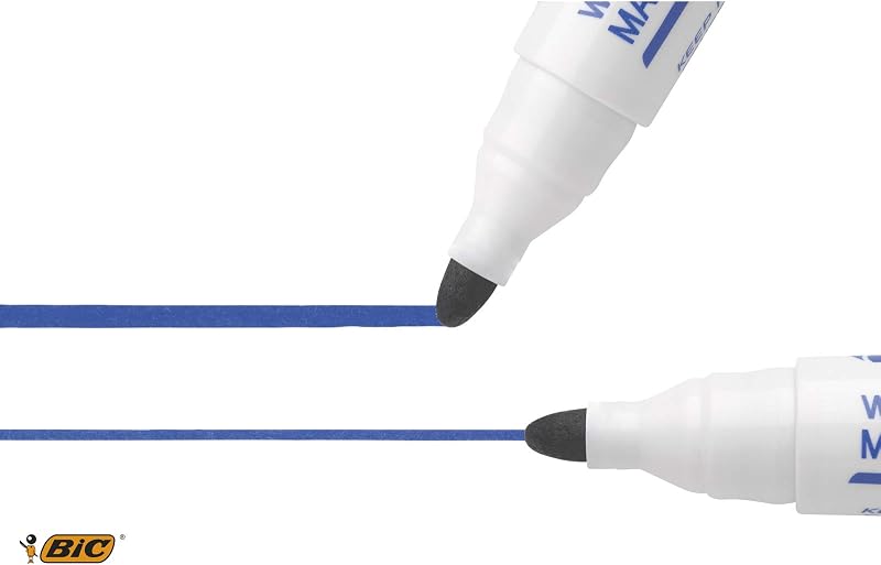 1701 Whiteboard Marker Velleda ECOlutions (Rundspitze, Strichstärke 1,4 mm) Schachtel à 12 Stück, blau