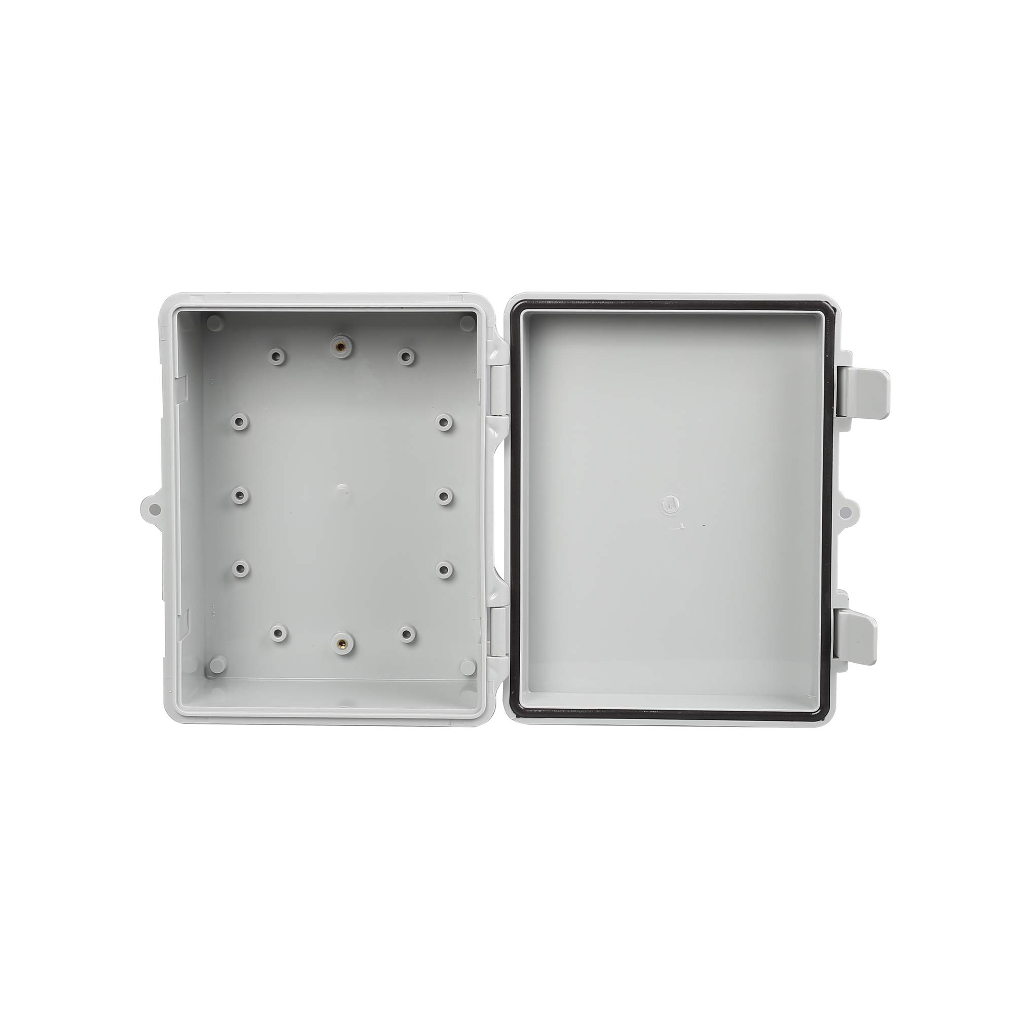 CrocSee ABS Plastic Dustproof Waterproof IP65 Junction Box Universal Durable Electrical Project Enclosure with Lock (8.6