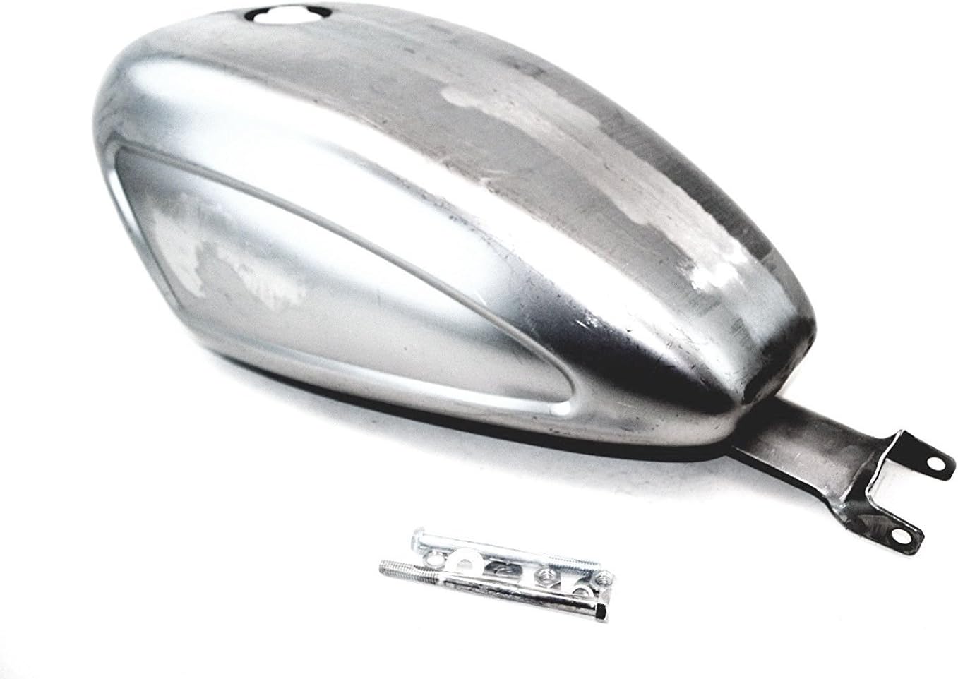 VBROS Electronic Fuel Injection EFI Indented 3.3 GAL Fuel Gas Tank For Motorcycle Harley Davidson Sportster 883 1200 XL Bobber 2007 2008 2009 2010 2011 2012 2013 2014 2015 2016 2017 2018