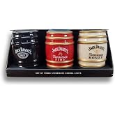 M. CORNELL IMPORTERS Jack Daniel's Stoneware Barrel Shot Glasses Set of 3 - Jack Daniel's Gift Set