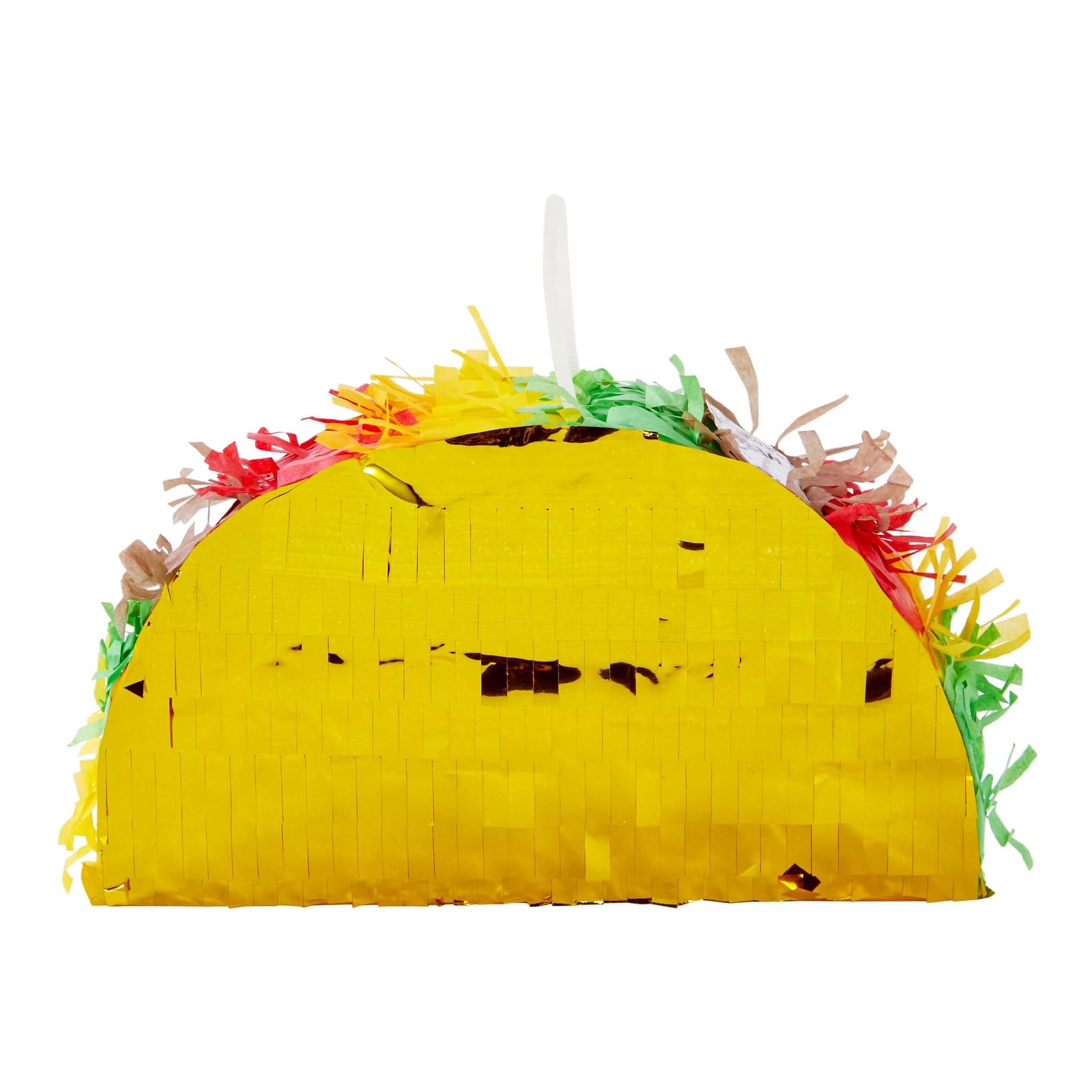 BLUE PANDA 3 Pack Mini Mexico Taco Pinatas for Cinco de Mayo Party, Fiestas Mexican Celebrate Party Decoration, and Taco Decorations 6 x 2 x 3.5 inches Mini Pinatas