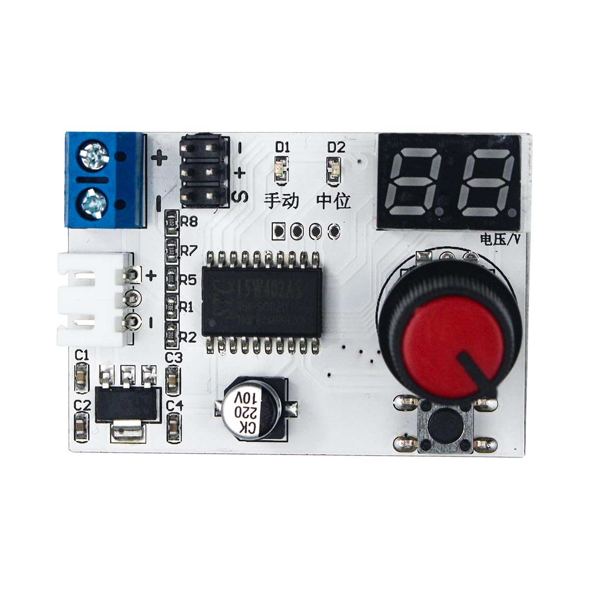 Photo 1 of RC Digital Servo Tester 1 Channels Motor Servo Controller Centering i UI Tool with Over-Current Protection & 2 Control Modes for RC Car Airplane Robots Tester Tool