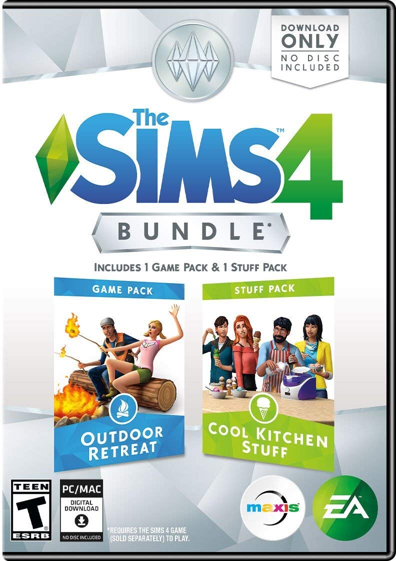 sims 4 outdoor retreat download on Amazon Com The Sims 4 Bundle Pack Outdoor Retreat And Cool Kitchen Stuff Pack Pc Video Games