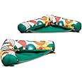 Big Joe Noodle Sling, No Inflation Needed, Pool Float with Armrests, Quick Draining Fabric, Cup Holder