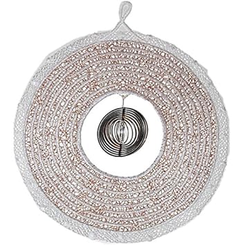 Fenêtre Plauener Spitze Fleur De Vie Avec Mini Spirale 19