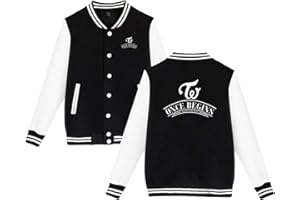 Xkpopfans Kpop Twice Hoodie Album TWICEcoaster LANE1 Baseball Jacket Mina Sana Sweatshirt Coat