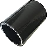 1.75" ID Straight Silicone Hose Coupler, High Temp 4-Ply Reinforced (Qty 1) - 131-04503-0401 - Ticon Industries