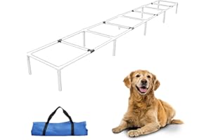 PLKO Dogs Agility Training Ladder,Dog Agility Training Equipment, Pet Outdoor Game