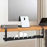 Melopr Under Desk Wire Management Tray 12.7-20.1in Retractable Cable Organizer view 2