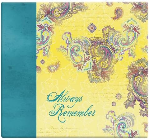 MBI by MCS 848126 Expressions Collection 13.2 by 12.5-InchScrapbook with 12 by 12-Inch Top Loading Page, Always Remember