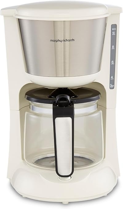 Morphy Richards Equip Coffee Machine 10 Cup Pour Over Aroma Blender Keep Warm