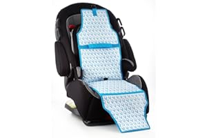 COOL CARATS Carats Car Seat Cooler for Baby with COOLTECH - Baby Car Seat Cooling Pad (Blue)