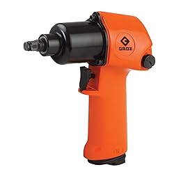 Groz 61910 3/8" Pneumatic Impact Wrench, Aluminium