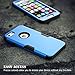 iPhone 6 Case, E LV iPhone 6S Case - SHOCK ABSORPTION / HIGH IMPACT RESISTANT Full Body Hybrid Armor Protection Defender Case Cover for Apple iPhone 6S / 6 [DARK BLUE/BLACK]