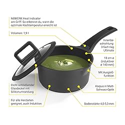 N8WERK Die-Cast Aluminium Saucepan with Midnight