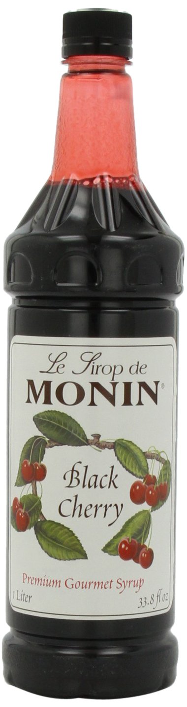 Amazon.com : Monin Black Cherry Flavored Syrup, 33.8-Ounce Plastic