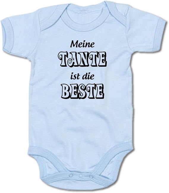 Ggraphics Baby Body Meine Tante ist die Beste 250.0195 Amazon.de