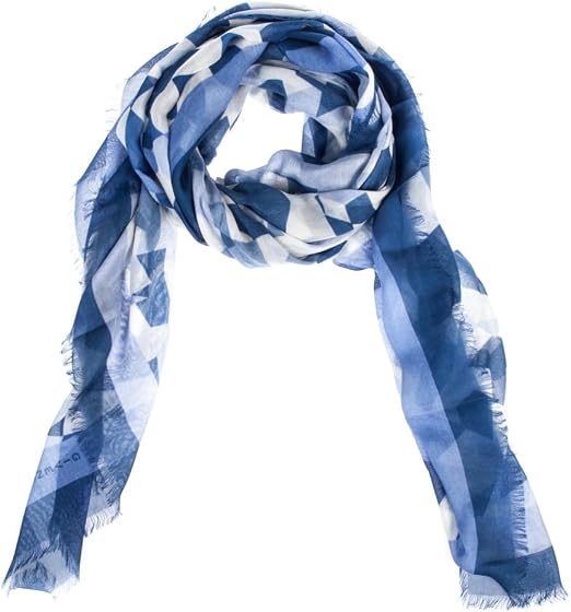 givenchy blue scarf