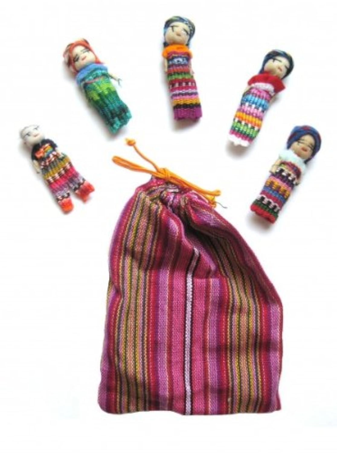 5 Large Care Dolls In a Bag