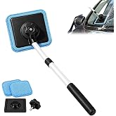 GIRLDREN Dual Magnetic Car Windshield Cleaner, Dual Side Car Glass Cleanerm Double Sided, Streak-Free, Car Windshields &amp; Glass, Keep Your Windshield Clear During Daily Drives, Road Trips